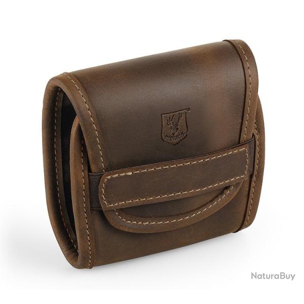 POCHETTE A BALLES 10 TUBES VERTICAL CUIR RISERVA R3032