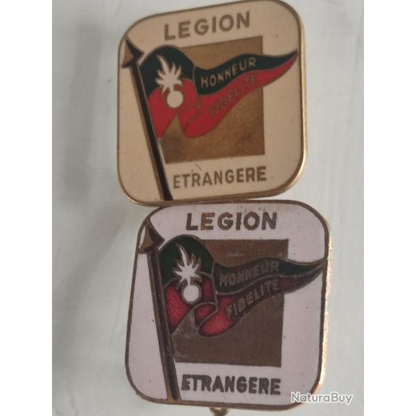 Lot d'insignes l�gion �trang�re