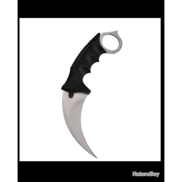Karambit, tour de cou self d�fense, commando