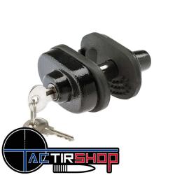 Verrou de pontet &agrave; clef