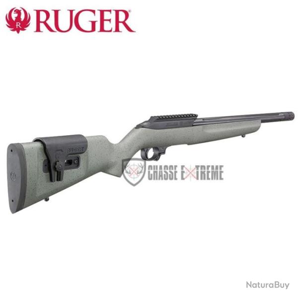Carabine RUGER 10/22 Comp�tition Rifle Grise 41cm cal 22 Lr Gaucher
