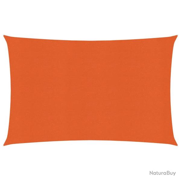 Voile d'ombrage 160 g/m orange 3,5 x 4,5 m PEHD 02_0009240
