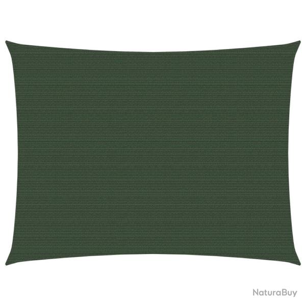 Voile d'ombrage 160 g/m vert fonc 2,5 x 3 m PEHD 02_0009407