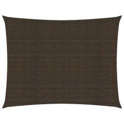 Voile d'ombrage 160 g/m&sup2; marron 4 x 5 m PEHD 02_0009167