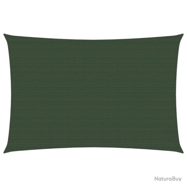 Voile d'ombrage 160 g/m vert fonc 3 x 4 m PEHD 02_0009425