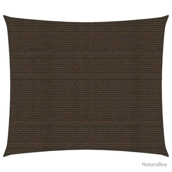 Voile d'ombrage 160 g/m� marron 2 x 2,5 m PEHD 02_0009139