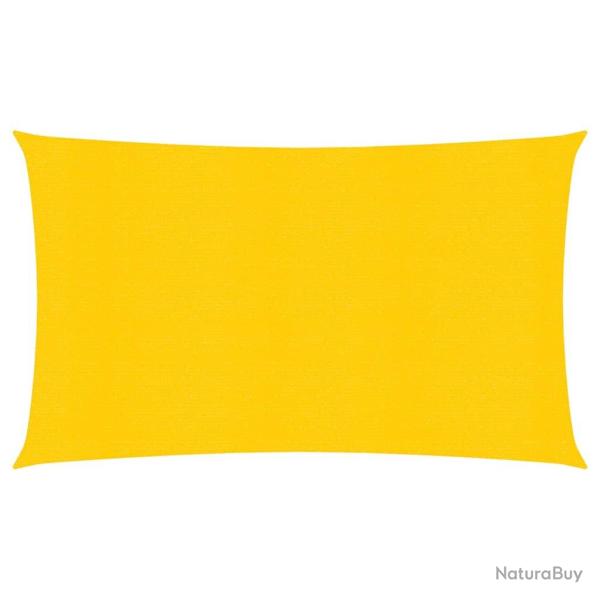Voile d'ombrage 160 g/m jaune 3 x 6 m PEHD 02_0009130