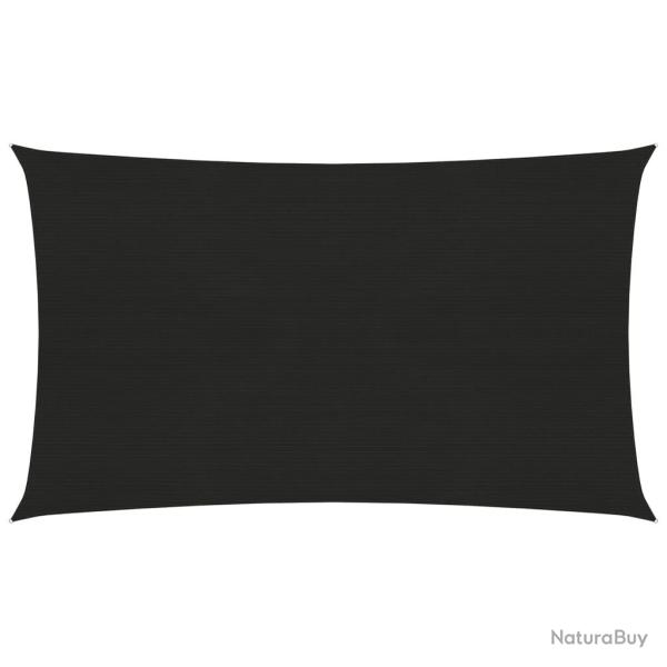 Voile d'ombrage 160 g/m noir 5 x 8 m PEHD 02_0009223