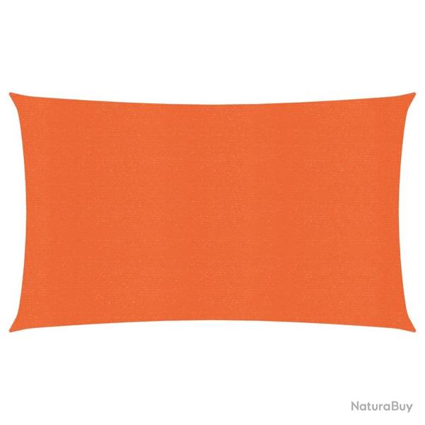 Voile d'ombrage 160 g/m orange 2,5 x 5 m PEHD 02_0009233