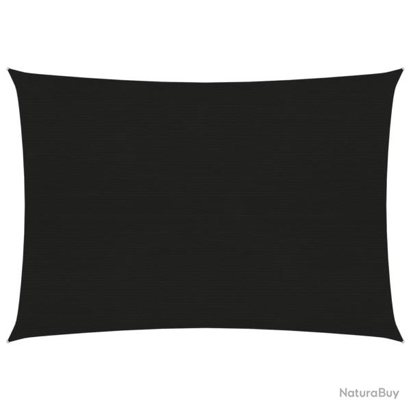 Voile d'ombrage 160 g/m noir 4 x 5 m PEHD 02_0009213