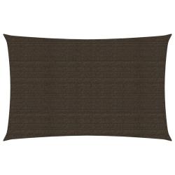 Voile d'ombrage 160 g/m&sup2; marron 4 x 7 m PEHD 02_0009171