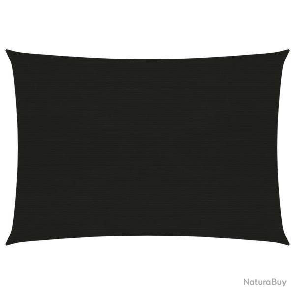 Voile d'ombrage 160 g/m� noir 3,5 x 5 m PEHD 02_0009195