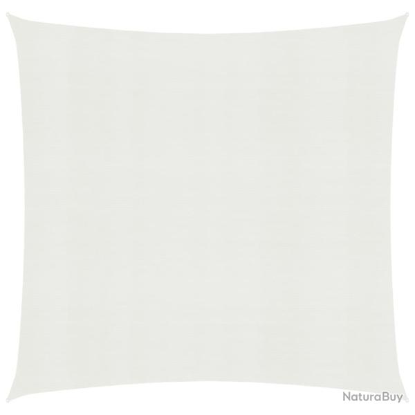 Voile d'ombrage 160 g/m� blanc 7 x 7 m pehd 02_0009045
