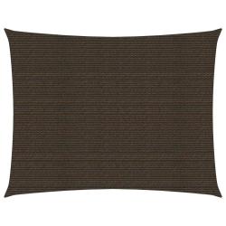 Voile d'ombrage 160 g/m&sup2; 2,5 x 3,5 m PEHD marron 02_0009135