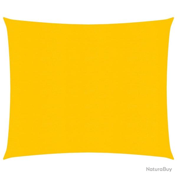 Voile d'ombrage 160 g/m 2,5 x 2,5 m PEHD jaune 02_0009112
