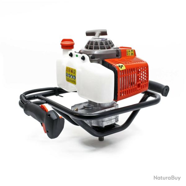 Tari�re thermique 3 cv essence 2,2 k watts foreuse � moteur sol mat�riaux bois forage 16_0001561