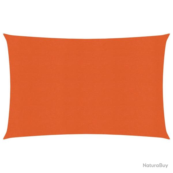 Voile d'ombrage 160 g/m� orange 2 x 3,5 m PEHD 02_0009235