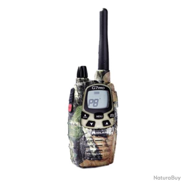 Midland Talkie-walkie G7 Pro Camo Radio Dual Band PMR446 | Walkie-talkie