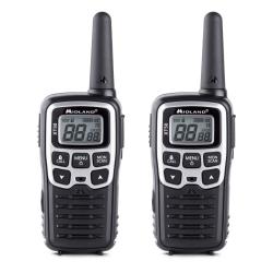 Midland XT50 Noir Radio PMR446 Blister 2pcs | Walkie-Talkie