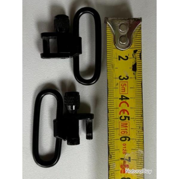 Paire de grenadi�res pour carabine ou fusil