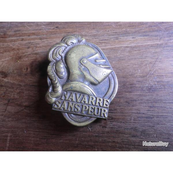 insigne 5 eme r�giment d infanterie navare sans peur  drago paris