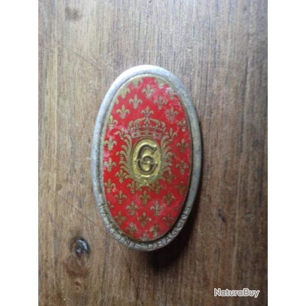insigne 6 eme r�giment la reine dragons  / drago paris