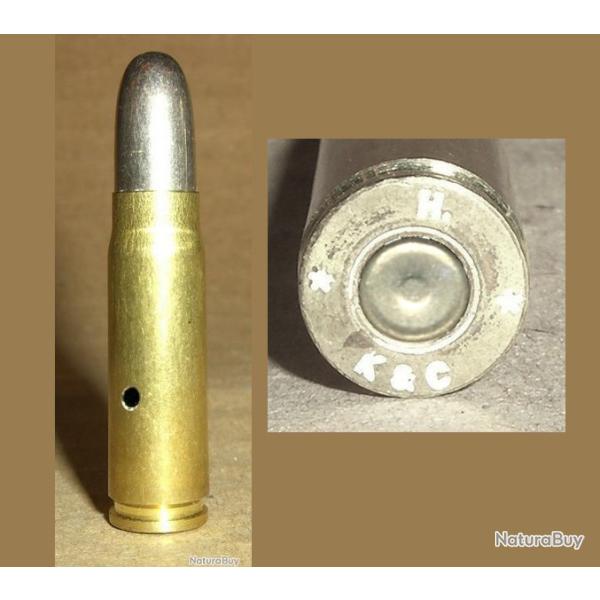 7.65 x 32 Mannlicher Carabine-Pistolet exp�rimentale - TRES RARE - neutralis�