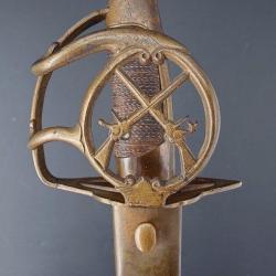 SABRE D'OFFICIER DES COMPAGNIES DE FUSILIERS D'INFANTERIE MONTMORENCY MILITAIRE - FRANCE REVOLUTION 