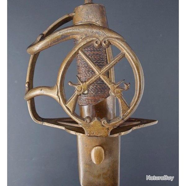 SABRE D'OFFICIER DES COMPAGNIES DE FUSILIERS D'INFANTERIE MONTMORENCY MILITAIRE - FRANCE REVOLUTION 