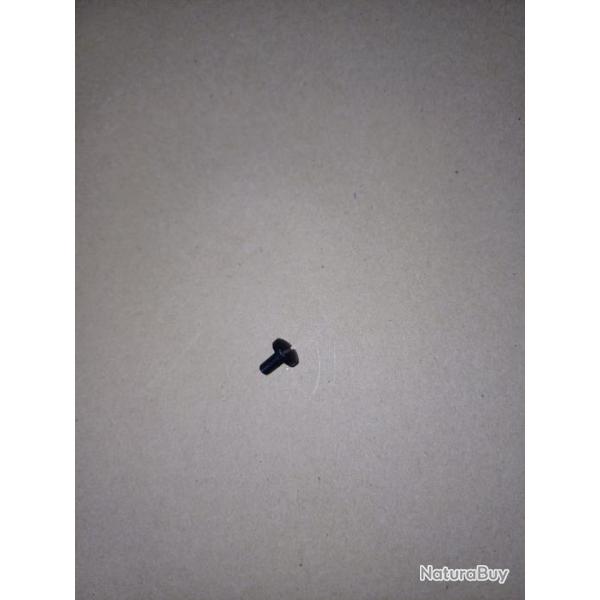VIS DE PLAQUETTE NOIRE TETE FENDU EN INOX 416 POUR BERETTA 92FS / 92S /m9 / 92a1 /96a1 / 92 INOX