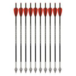 10 Fl&egrave;ches de chasse 13 pouces en carbone pour FMA Supersonic ProHunt Pack