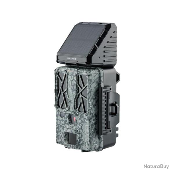Spypoint Force Pro Solar Pi�ge Photographique pour Animaux 30MP 4K | Batterie Lithium | SD