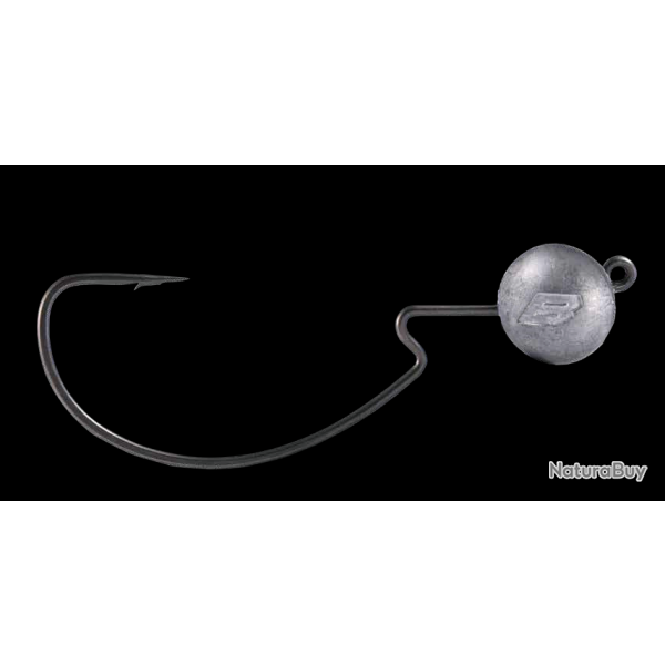 Hame�on Texan Plomb� BKK EWG Round Head H1/0 - 5.3g