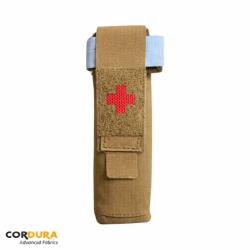 Pochette Porte Garrot Tourniquet "CuratioNow" - HONOR&reg; COYOTE