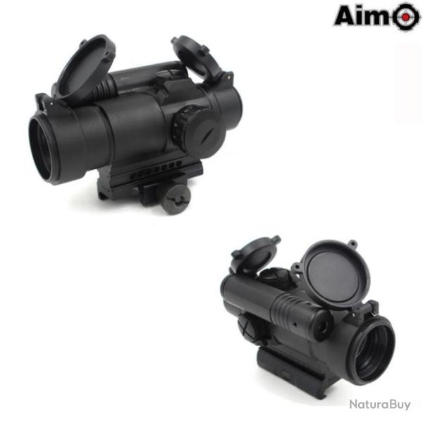 Viseur � point et laser noir de type M4 Aim-o AO3047-BK