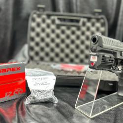 Pack "Laser" pr&ecirc;t &agrave; tirer - Pistolet HK SFP9 T4E - (CO2 + Munitions) - Calibre 43 - (5 joules ) Umar