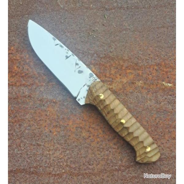 Couteau de chasse artisanal,  pi�ce unique !! Offre de No�l 200� !!!!