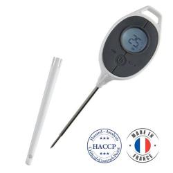 THERMOMETRE DIGITAL ROND SONDE &Agrave; PIQUER DE 0 &agrave; + 300&deg;C