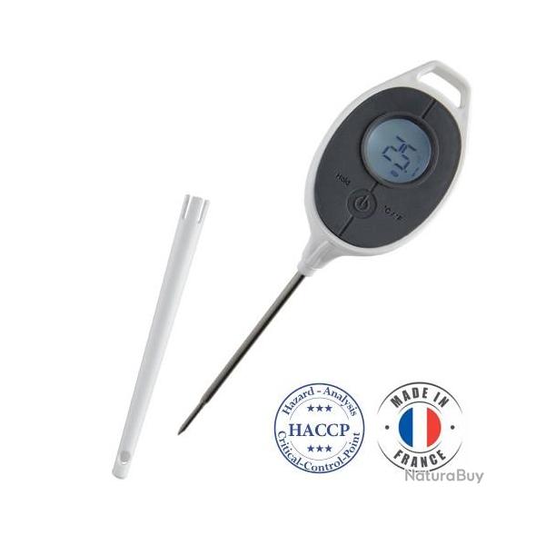 THERMOMETRE DIGITAL ROND SONDE � PIQUER DE 0 � + 300�C