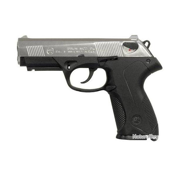 Pistolet Bruni - P4 - 9mm - Gaz - Nickel�