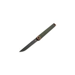 DC 25 ! Couteau Boker Plus Kaizen Green Canvas Micarta - Lame 79mm