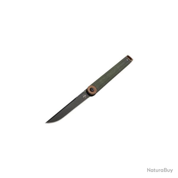 DC 25 ! Couteau Boker Plus Kaizen Green Canvas Micarta - Lame 79mm