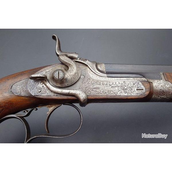 PISTOLET DE TIR 9MM FLOBERT RAYE GASTINNE RENETTE A PARIS MODELE 1895 - FRANCE III� REPUBLIQUE Bon F