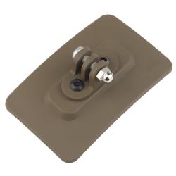 Montage GoPro pour Casque attache Scratch (Wo Sport) D&eacute;sert