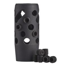 CACHE FLAMMES MODULABLE NIELSEN SONIC TRIMBRAKE - NOIR 14x100
