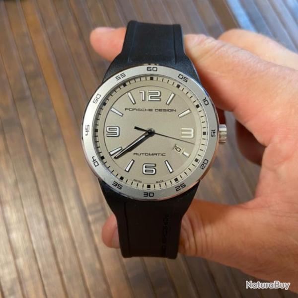 MONTRE PORSCHE DESIGN FLAT SIX P6310 AVEC BO�TE ET PAPIER
