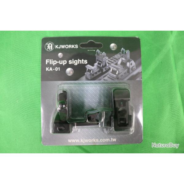 Organes de vis�e rabattables picatinny KJWORKS