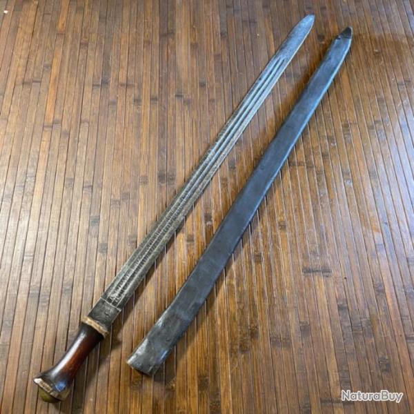 BEAU ET GRAND SABRE ETHIOPIEN ABYSSINIE DE LA GARDE DE MENELIK ll  XlX �me