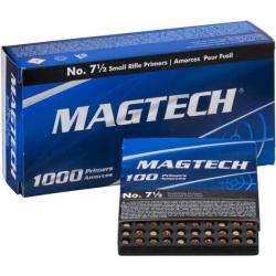 Amorces Small Rifle de Magtech livr&eacute;es par 1000 