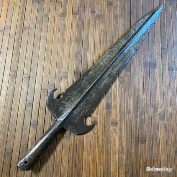 IMPORTANT FER DE PERTUISANE FRAN�AIS DU D�BUT XVll Eme ��